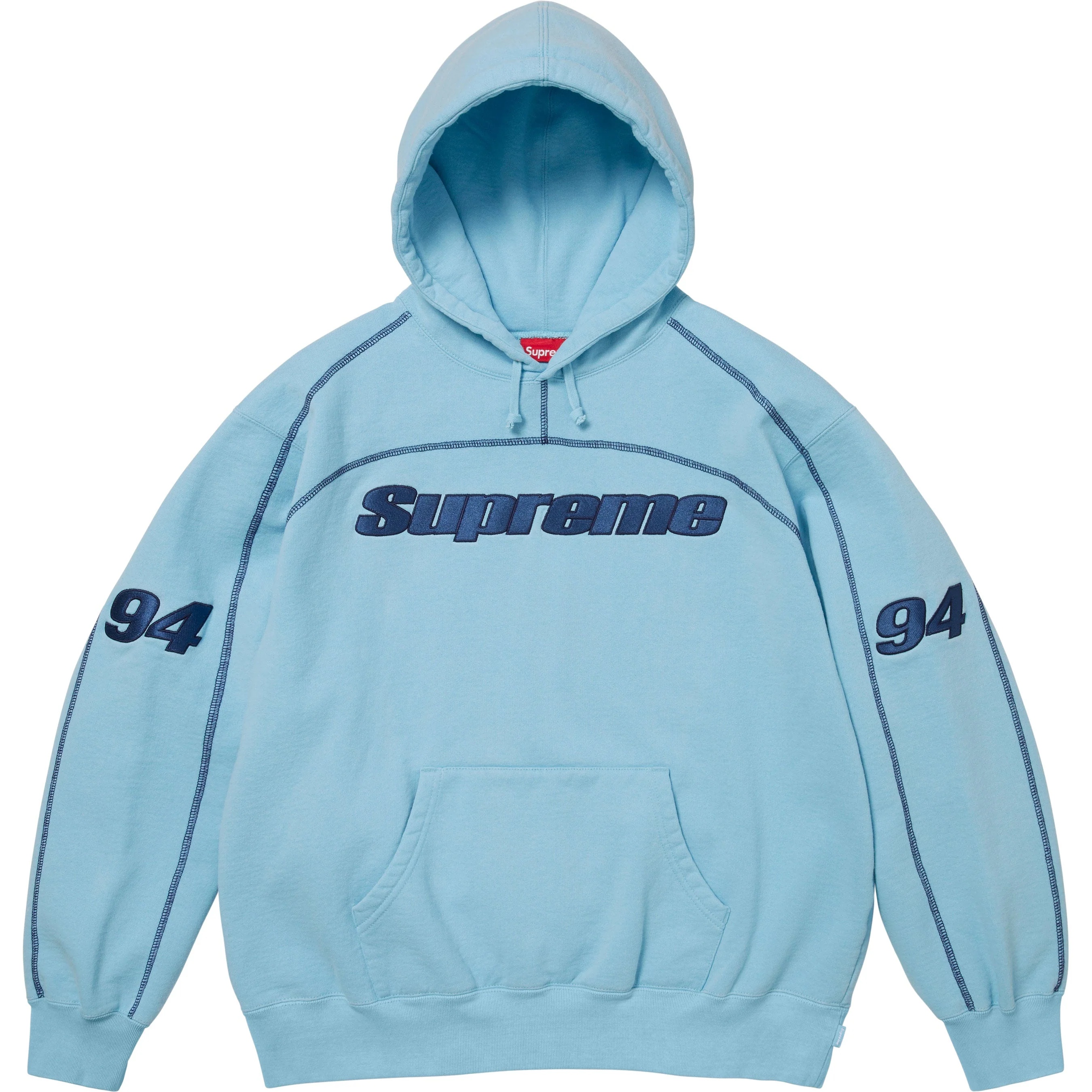 Overlock Hooded Sweatshirt view 11